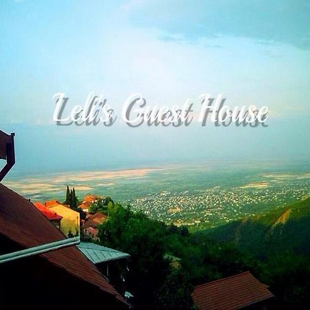 Lelis Guest House Sighnaghi Exterior foto