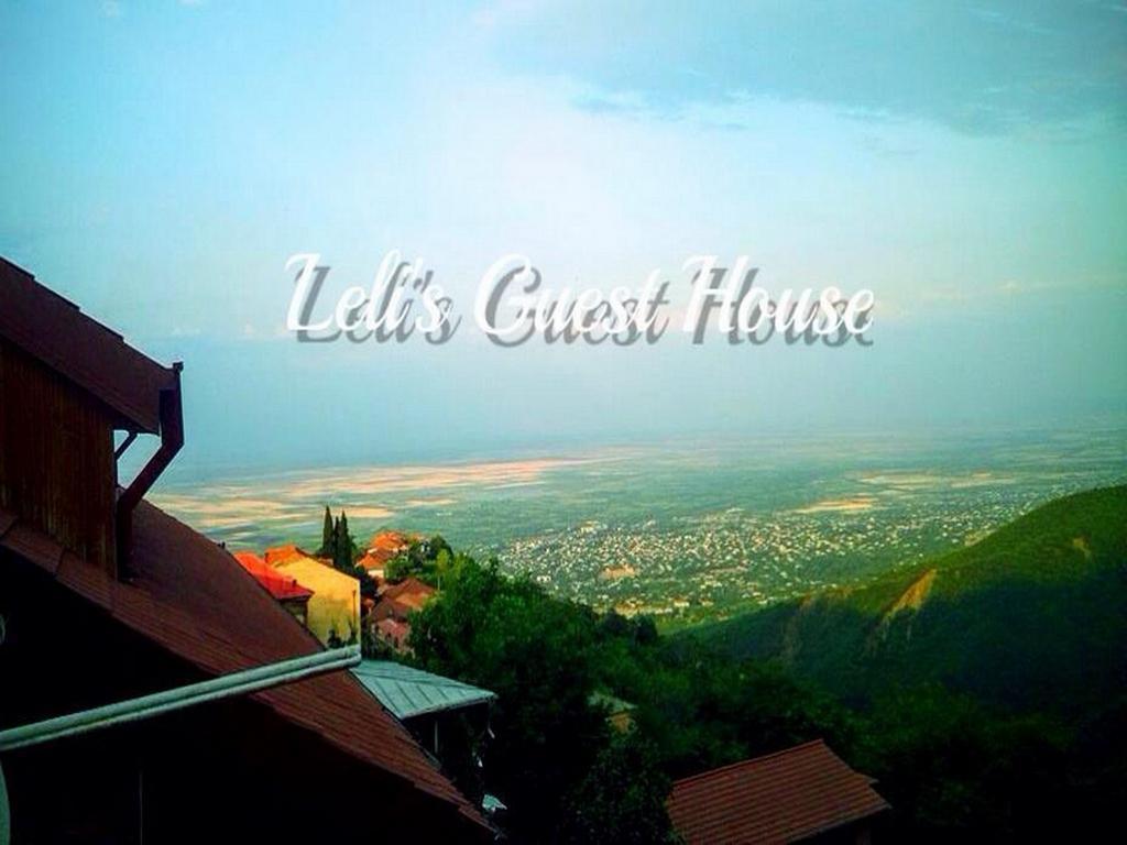Lelis Guest House Sighnaghi Exterior foto
