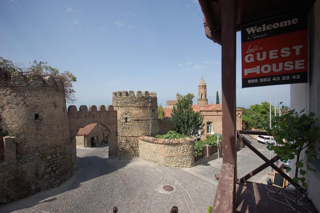 Lelis Guest House Sighnaghi Exterior foto